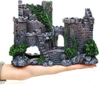 Aquarium Ornaments Resin Castle Decorations Submarine Fish Tank Supplies Accessories Eco-Friendly Fish Tank Creativity Aquarium Ornament Betta Fish Hide Cave