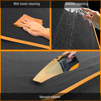 Dog Car Seat Cover Car Seat Protector- Dog Seat Cover for Back Seat of Suvs, Trucks, Cars - Waterproof & Convertible Hammock for Car Backseat - Travel Accessories -Orange, XL