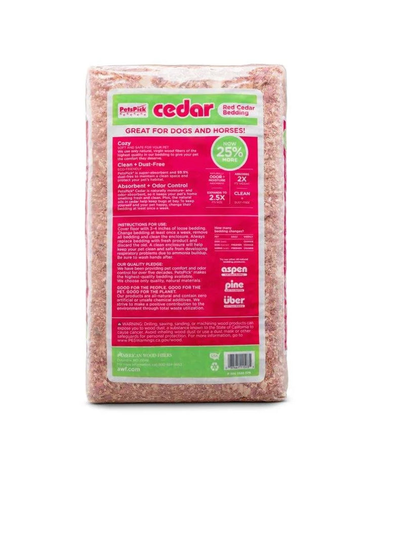 Red Cedar Bedding 24L Bag